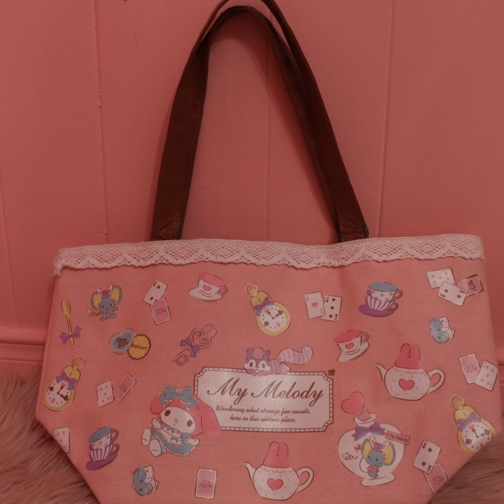 My Melody Pink Tote Bag - Picture 3 of 8